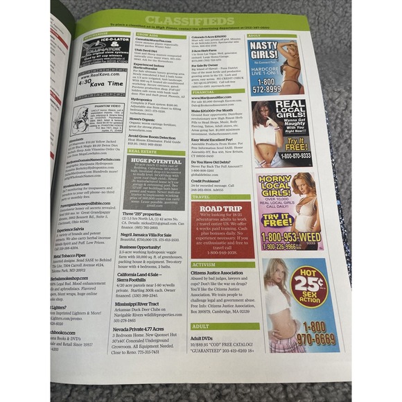 2013 Best of High Times #67 - Vintage Magazine - Marijuana - Picture 5 of 16